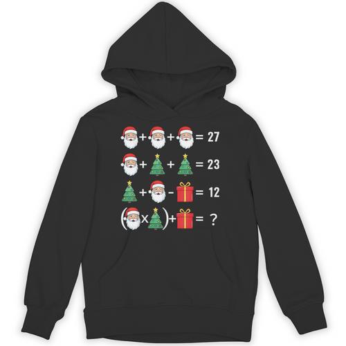 67 Santa Tree Math Teacher Christmas Xmas Humor Unisex Hoodie - teacherstshirts.com UK