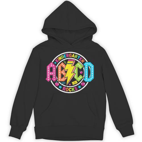 ABCD Kindergarten Rocks Back To School Teachers Students Unisex Hoodie - teacherstshirts.com AU
