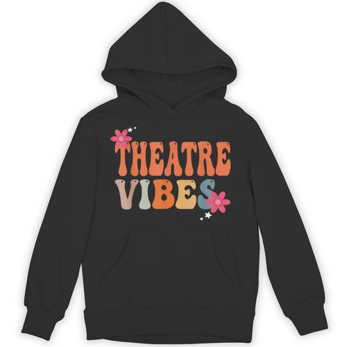 Theatre Vibes Teacher Man Women Youth Auditorium Concert Tee Unisex Hoodie - teacherstshirts.com