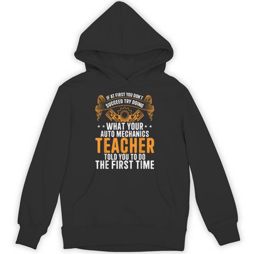 Auto Mechanic Teacher Car Repair Auto Mechanic Unisex Hoodie - teacherstshirts.com DE