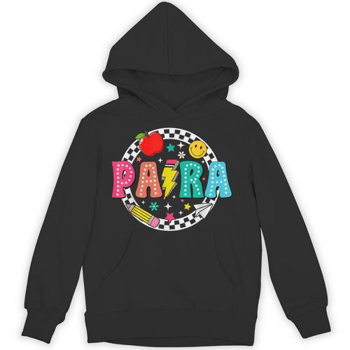 Back To School Para For Men Women Teacher Unisex Hoodie - teacherstshirts.com UK