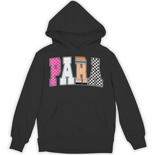 Back To School Teacher Para Preppy Checkered Para Life Unisex Hoodie - teacherstshirts.com DE