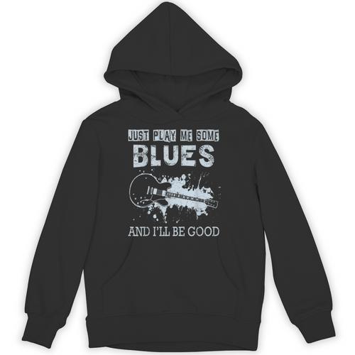 Blues Music Band Lover Vintage Guitar Teacher Blues Unisex Hoodie - teacherstshirts.com UK