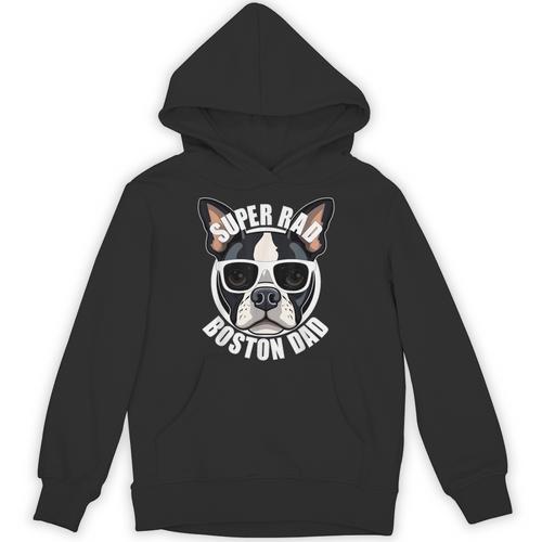 Boston Terrier Dad Father’s Day Dog Dad Men’s Unisex Hoodie - Bostonterriersmerch.com