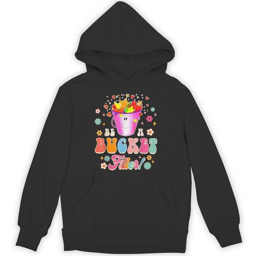 Be A Bucket Filler Teacher Teaching Groovy Back To School For Men Women Unisex Hoodie - teacherstshirts.com UK