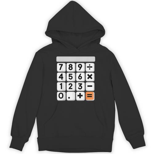 Calculator Easy Halloween Costume For Math Teacher Unisex Hoodie - teacherstshirts.com DE