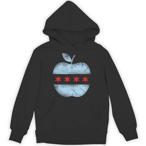 Chicago Flag Teacher School Cute Unisex Hoodie - teacherstshirts.com CA