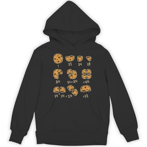 Chocolate Cookie Quick Math Fraction Math Teachers For Men Women Girls Kids Unisex Hoodie - teacherstshirts.com CA
