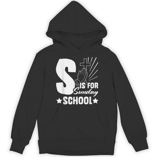 Christian Teacher S Is For Sunday School Essentials Unisex Hoodie - teacherstshirts.com AU