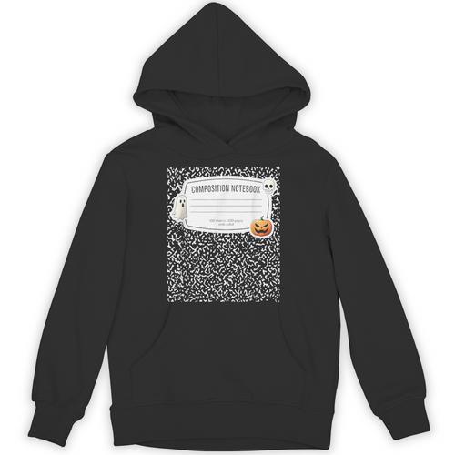 Composition Notebook Costume Adult Halloween For Teacher Unisex Hoodie - teacherstshirts.com AU