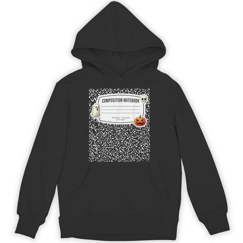 Composition Notebook Costume Adult Halloween For Teachers Unisex Hoodie - teacherstshirts.com