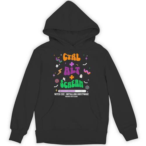 Computer Teacher Spooky Halloween Technology STEM Engineer Unisex Hoodie - teacherstshirts.com
