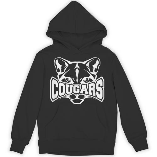 Cougars Teacher Student School Sports Fan Team Spirit Unisex Hoodie - teacherstshirts.com CA