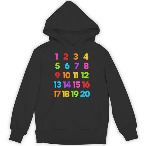 Counting 1-10 Learn To Count Number School Kids Teacher Unisex Hoodie - teacherstshirts.com DE