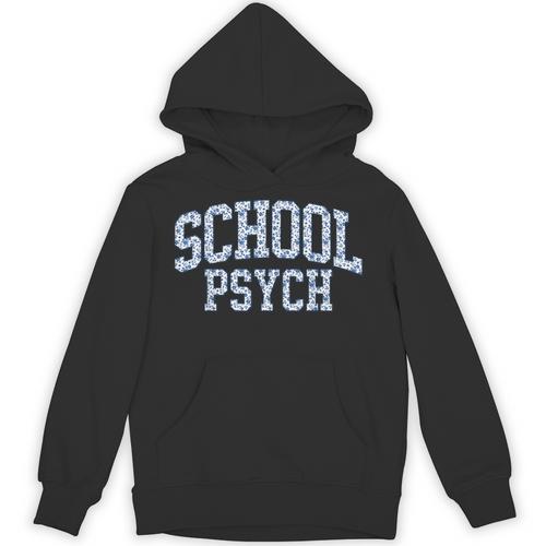 Cute Wildflower School Psych Teacher School Psychologist Unisex Hoodie - teacherstshirts.com AU