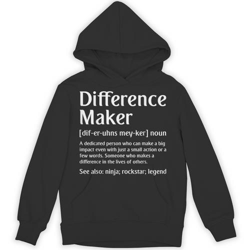 Difference Maker Definition Vintage Teachers Mom Boss Women Unisex Hoodie - teacherstshirts.com UK