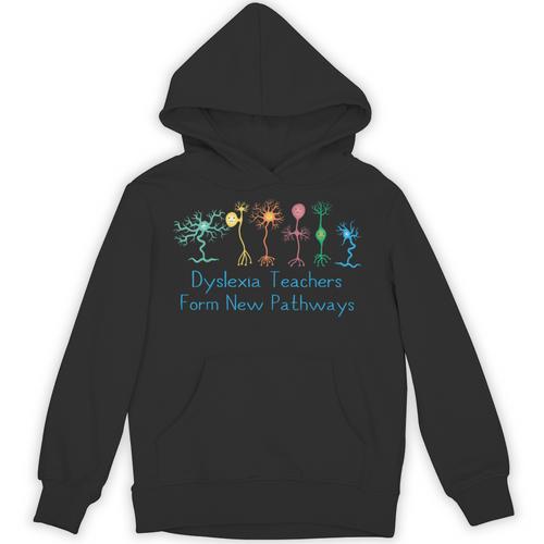 Dyslexia Teachers Form New Pathways Awareness Unisex Hoodie - teacherstshirts.com AU