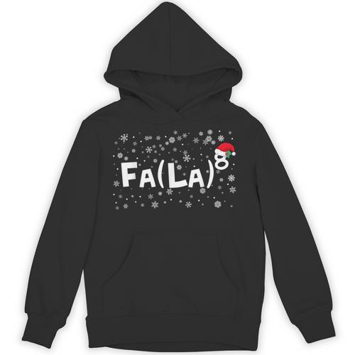 FA LA8 Christmas Santa Fa La Math Teacher Mathematic Unisex Hoodie - teacherstshirts.com AU