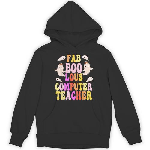 Faboolous COMPUTER TEACHER Costume This Is My Spooky Mom Dad Unisex Hoodie - teacherstshirts.com
