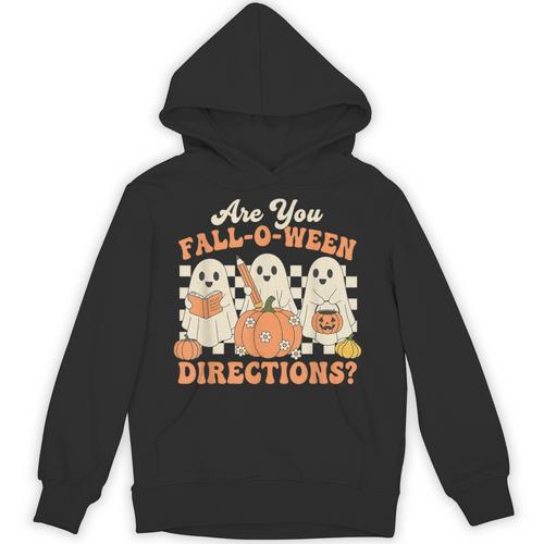 Are You Fall O Ween Directions Halloween Teacher Unisex Hoodie - teacherstshirts.com