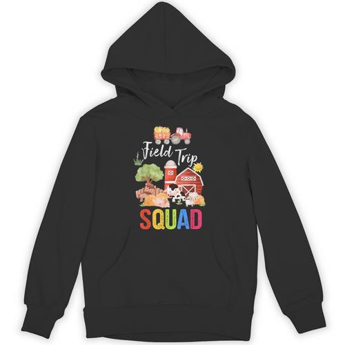 Farm Trip Field Trip Squad Farm Visit Teachers Students Unisex Hoodie - teacherstshirts.com AU