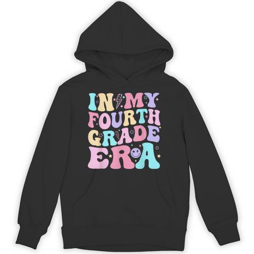 In My Fourth Grade Era Girl Back To School 4th Grade Teacher Unisex Hoodie - teacherstshirts.com CA