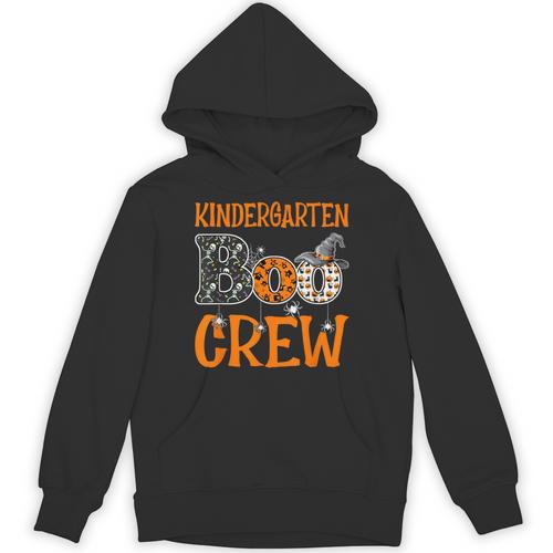 Halloween Kindergarten Boo Crew Kinder Teacher Student Unisex Hoodie - teacherstshirts.com UK