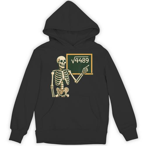 Halloween Skeleton 67 Meme Square Root 4489 Math Teacher Unisex Hoodie - teacherstshirts.com