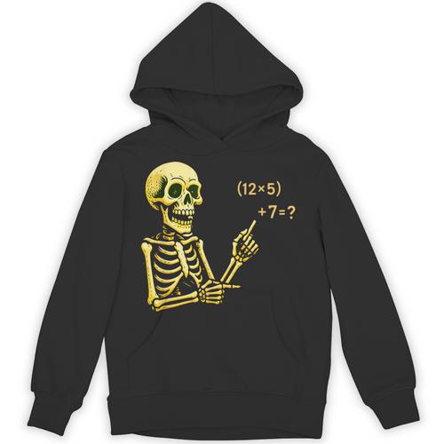 Halloween Teacher Six Seven 6 7 Skeleton Spooky Costume Unisex Hoodie - teacherstshirts.com UK