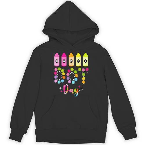 Happy Dot Day 2025 Teacher Kids Girls Colorful Polka Dot Day Unisex Hoodie - teacherstshirts.com
