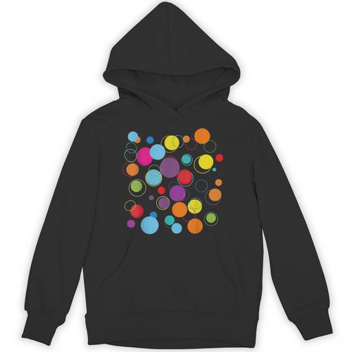 Happy Dot Day Colorful Polka Dot Art Teacher Student Kids Unisex Hoodie - teacherstshirts.com