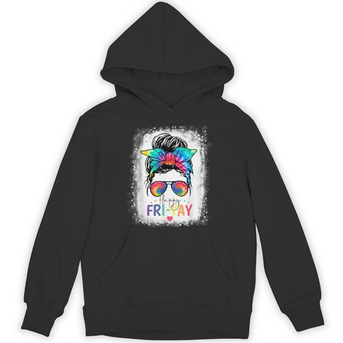 Happy Fri-Yay Friday Teacher Life Happy Friday Unisex Hoodie - teacherstshirts.com DE