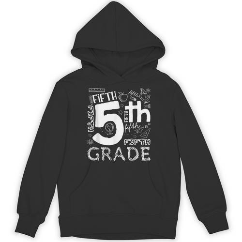 Hello 5th Grade Here I Come Teacher Fifth Grade Boys Girls Unisex Hoodie - teacherstshirts.com CA