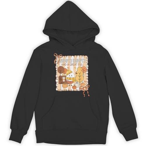 Humpty Dumpty Had A Great Fall Teacher Thanksgiving Autumn Unisex Hoodie - teacherstshirts.com AU