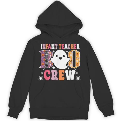 Infant Teacher Boo Crew Halloween Costume Unisex Hoodie - teacherstshirts.com CA