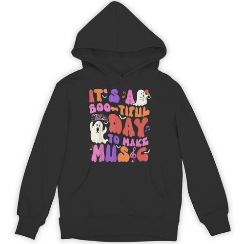 It's a Bootiful Day To Make Music Halloween Music Teacher Unisex Hoodie - teacherstshirts.com