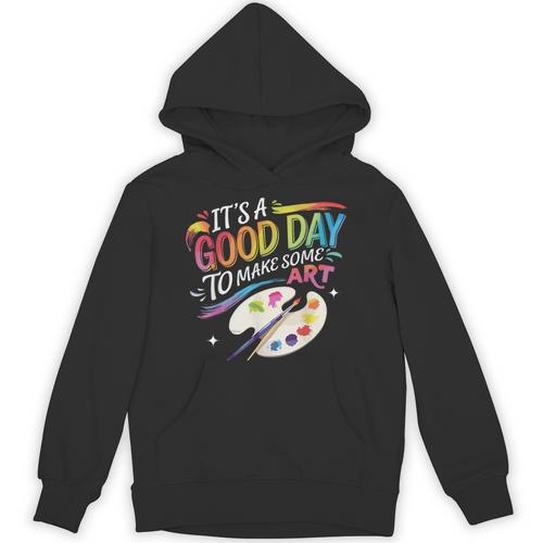 It's A Good Day To Make Some Art Artist Drawing Teacher Unisex Hoodie - teacherstshirts.com AU