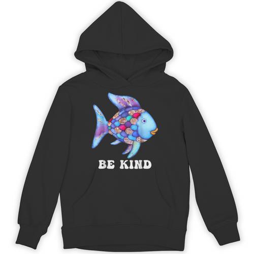 Be Kind Rainbow Fish Teacher Life Teaching Back To School Unisex Hoodie - teacherstshirts.com UK