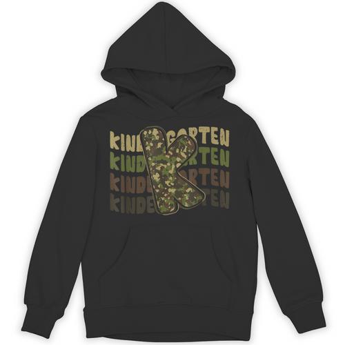 Kindergarten Camo Camouflage Boy Teacher Back To School Unisex Hoodie - teacherstshirts.com