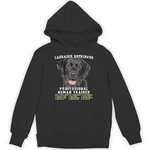 Labrador Retriever Lab Professional Human Trainer Unisex Hoodie - Bostonterriersmerch.com