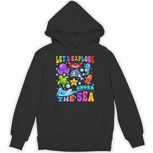 Let's Explore Under The Sea Back To School Student Teacher Unisex Hoodie - teacherstshirts.com AU