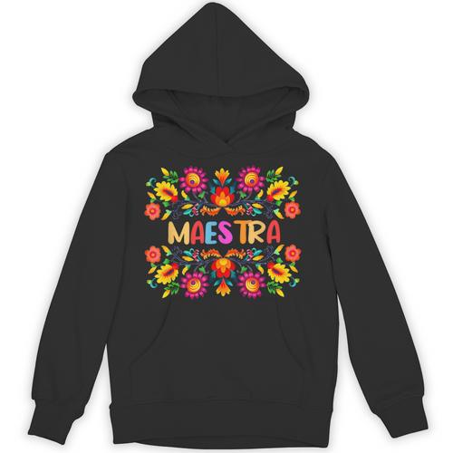 Maestra Cinco De Mayo Spanish Mexican Teacher Unisex Hoodie - teacherstshirts.com AU