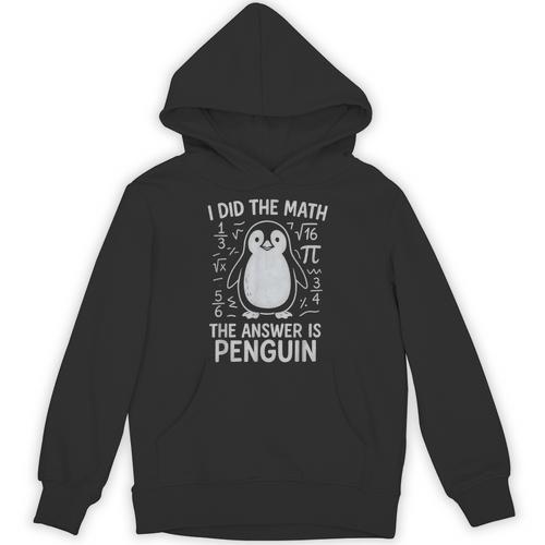 I Did The Math The Answer Is Penguin Math Teacher Unisex Hoodie - teacherstshirts.com UK