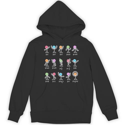 Math Equation Figures Algebra Dance Nerdy Teacher Joke For Men Women Girls Kids Unisex Hoodie - teacherstshirts.com CA