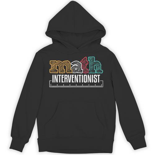 Math Interventionist Teacher Mathematics Unisex Hoodie - teacherstshirts.com