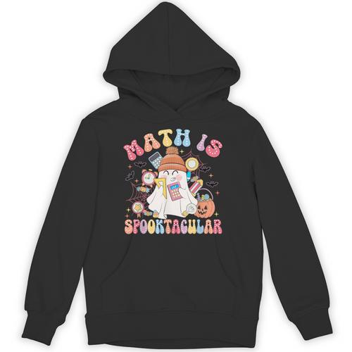 Math Is Spooktacular Math Teacher Spooky Halloween Unisex Hoodie - teacherstshirts.com