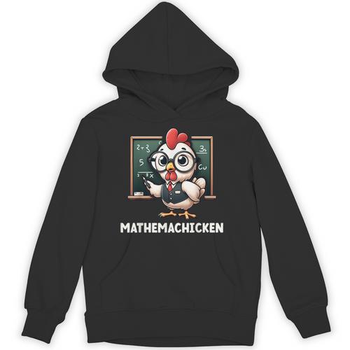 Math Teacher Chicken Mathemachicken Pun Unisex Hoodie - teacherstshirts.com