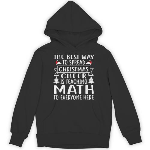 Math Teacher Christmas Mathematics Teacher Unisex Hoodie - teacherstshirts.com AU