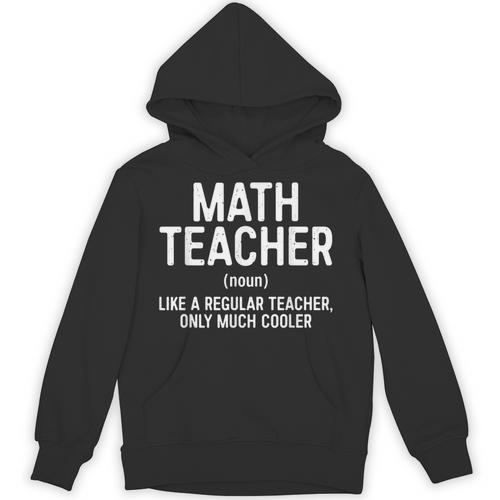 Math Teacher Definition Shirt Men Women Teacher Unisex Hoodie - teacherstshirts.com AU