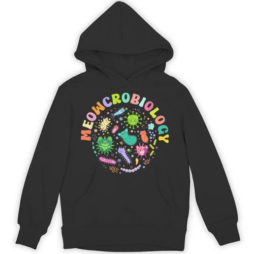 Meowcrobiology Cats Microbiology Science Teacher Unisex Hoodie - teacherstshirts.com DE